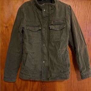 Levi's Military Style Green Jacket